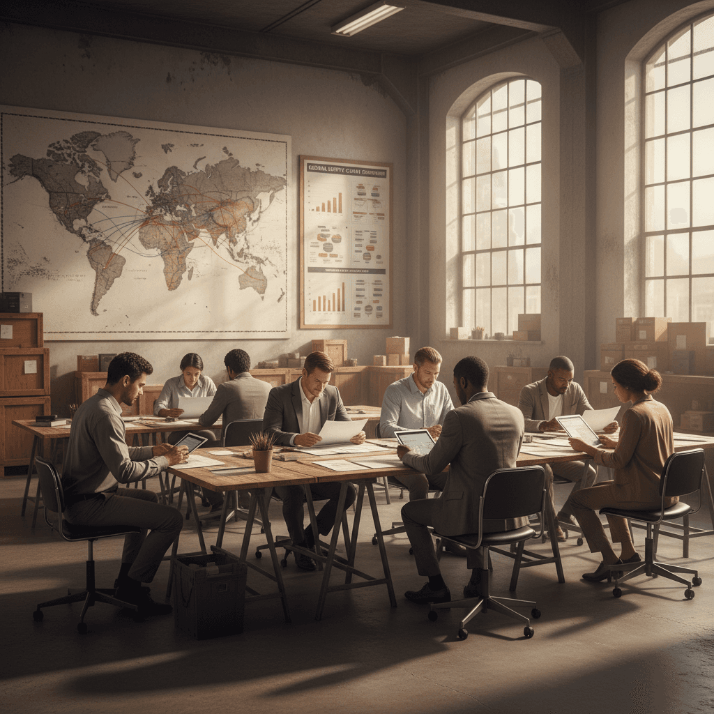 Global sourcing network